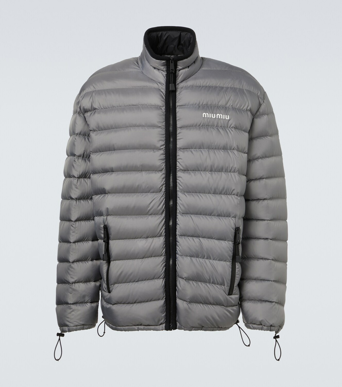 Miu Miu Paneled down jacket