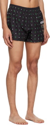 Moschino Black Teddy Swim Shorts
