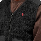 Polo Ralph Lauren Men's Hi-Pile Fleece Vest in Polo Black