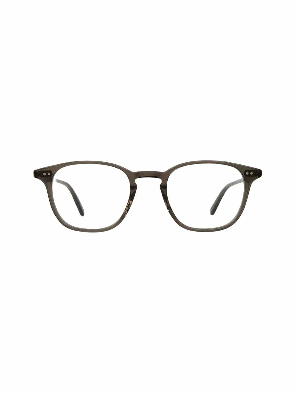 Garrett Leight Clark - Black Glass Glasses