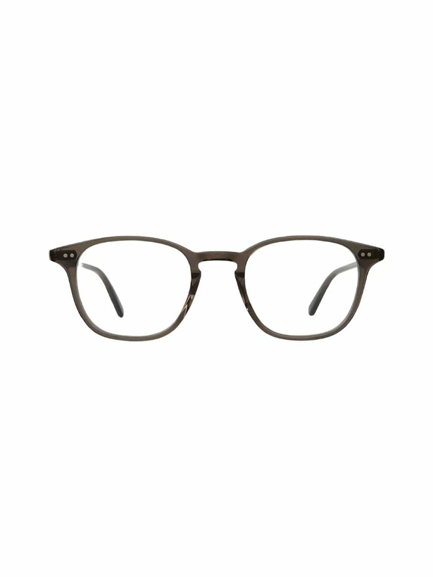 Photo: Garrett Leight Clark - Black Glass Glasses
