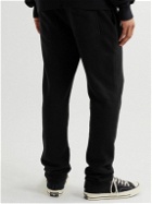 Schiesser - Tapered Cotton and Lyocell-Blend Jersey Sweatpants - Black