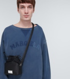 Maison Margiela - Logo cotton fleece sweatshirt