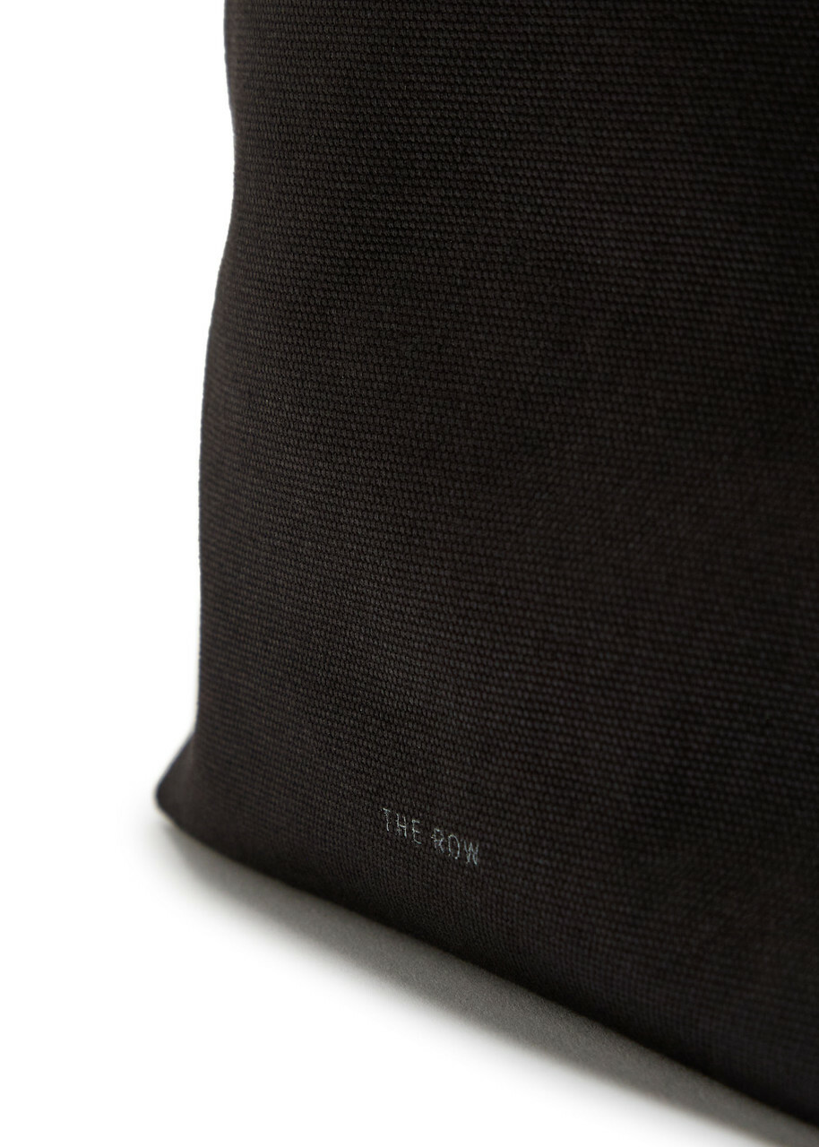 The Row Park Large Canvas Tote - Black - One Size