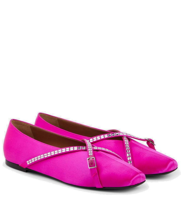 Photo: D'Accori Cara satin ballet flats