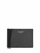 SAINT LAURENT - Logo Leather Bill Clip Wallet