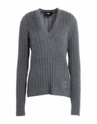 Fendi Womens Sweater in Grey