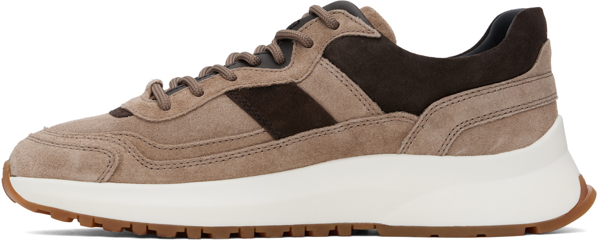 Bally Brown Outline Sneakers