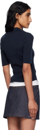 A.P.C. Navy Joelle Polo