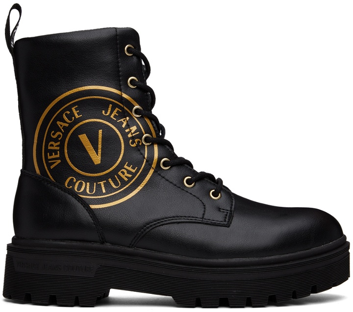Photo: Versace Jeans Couture Black Syrius Boots