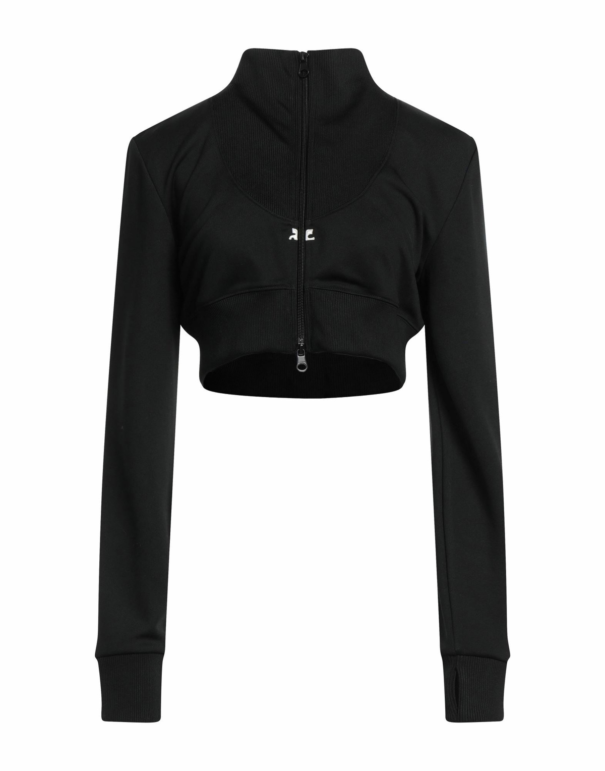 Courrèges Womens Sweatshirt in Black