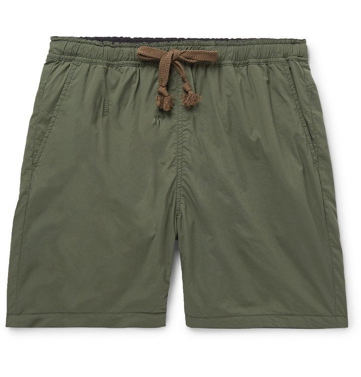 Photo: Remi Relief - Reversible Shell Drawstring Shorts - Green