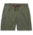 Remi Relief - Reversible Shell Drawstring Shorts - Green