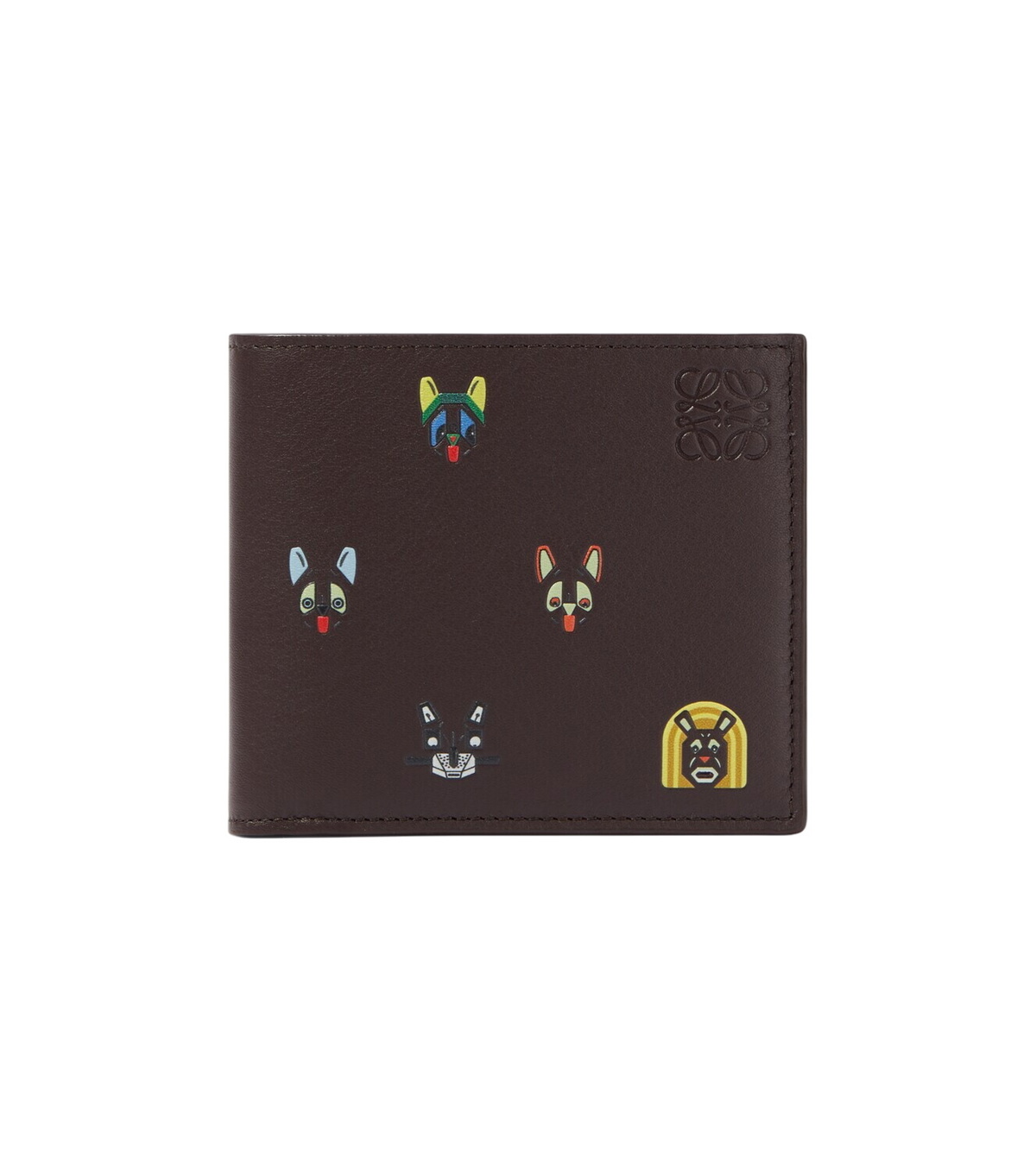 Loewe Black Rainbow Zip Around Wallet Loewe
