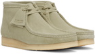 Clarks Originals Beige Wallabee Desert Boots