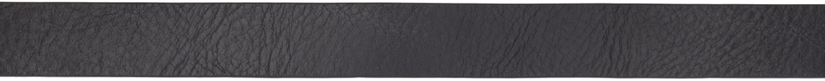 rag & bone Black Audrey Tortoiseshell-Buckle Leather Belt