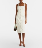 Veronica Beard Liana cotton midi dress