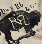 RRL - Printed Fleece-Back Cotton-Blend Jersey Sweatshirt - Neutrals