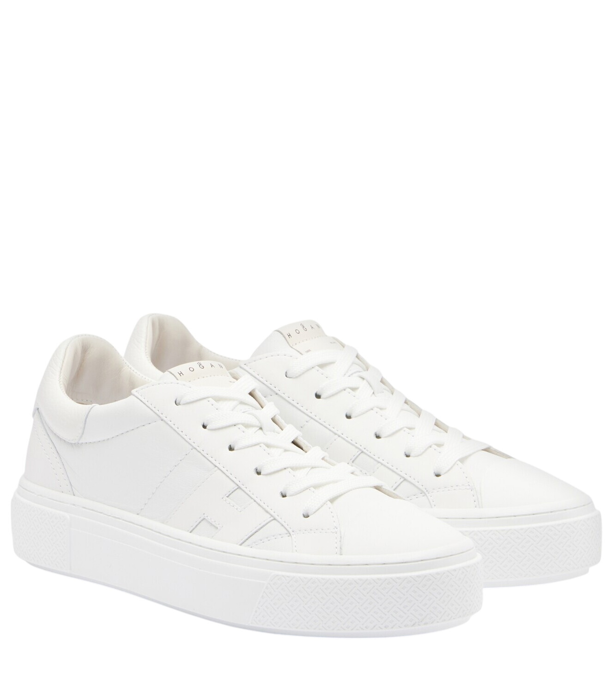 Hogan H705 Allacciato H leather platform sneakers Hogan