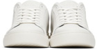 PS by Paul Smith White Leather Zebra Rex Sneakers