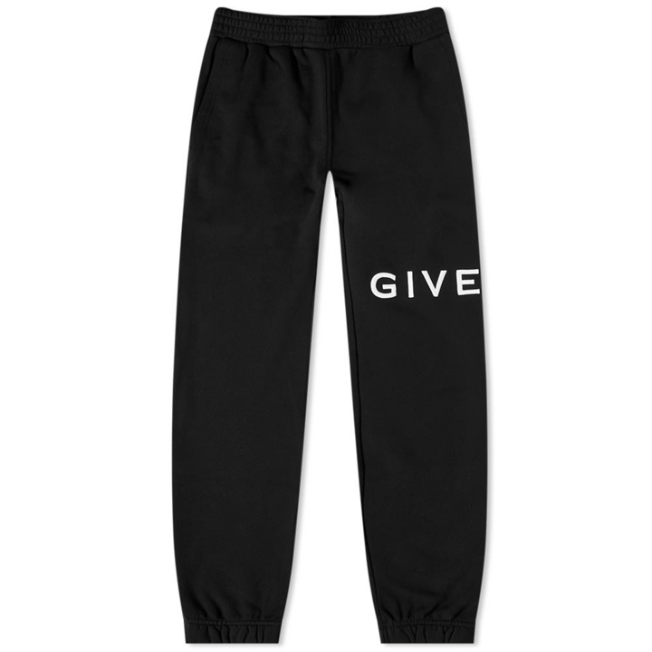 Photo: Givenchy Embroidered Logo Slim Sweat Pant