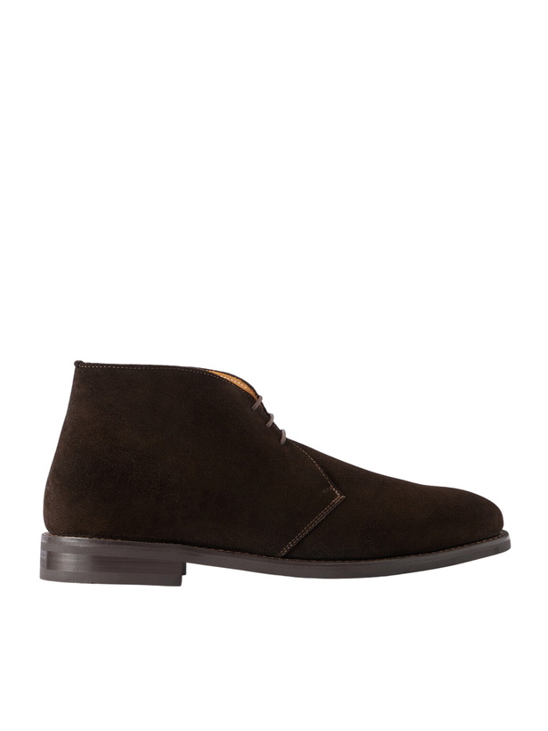 Photo: MORJAS - Chukka Suede Desert Boots - Brown