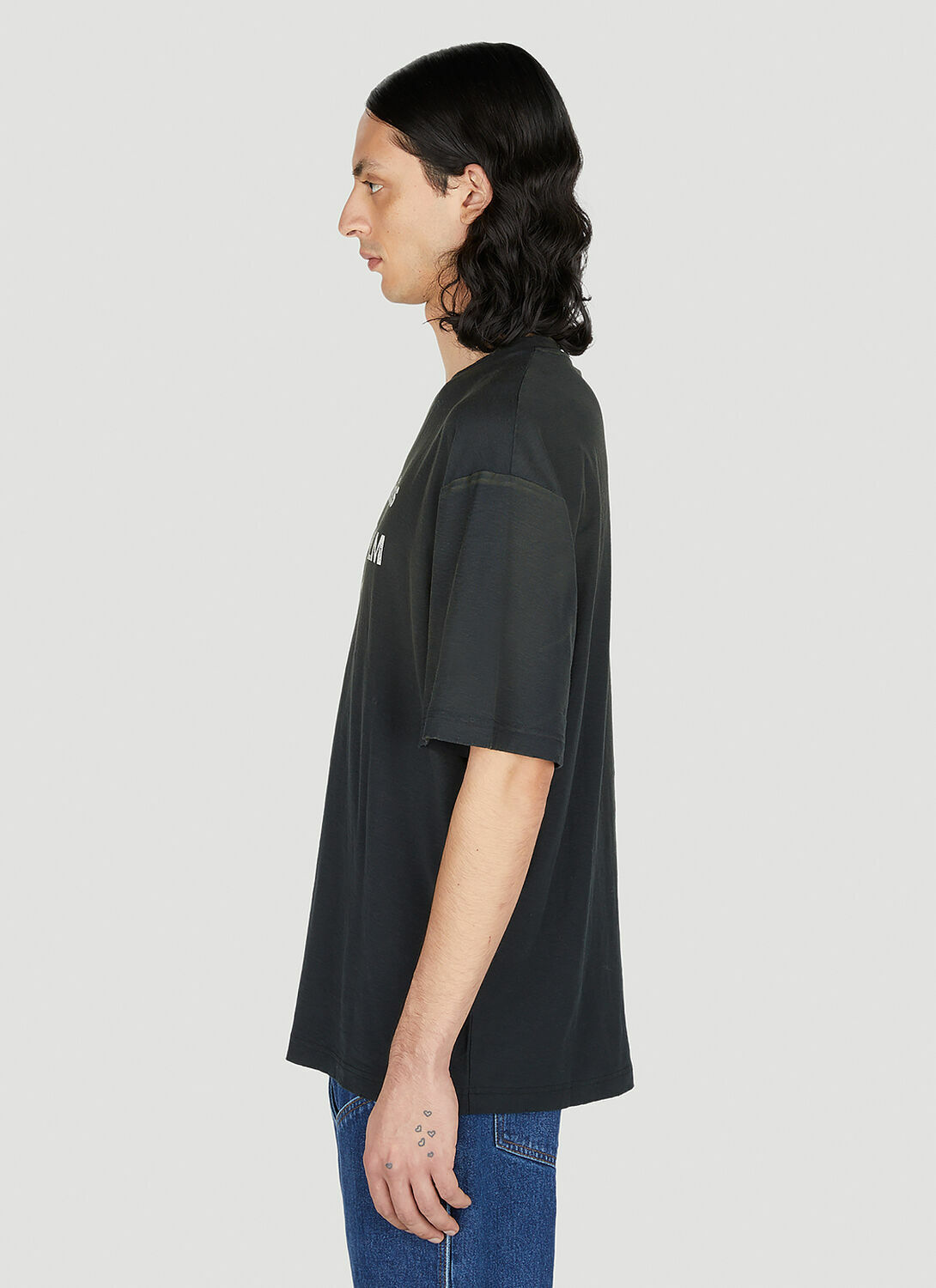 Acne Studios Logo Print T-Shirt