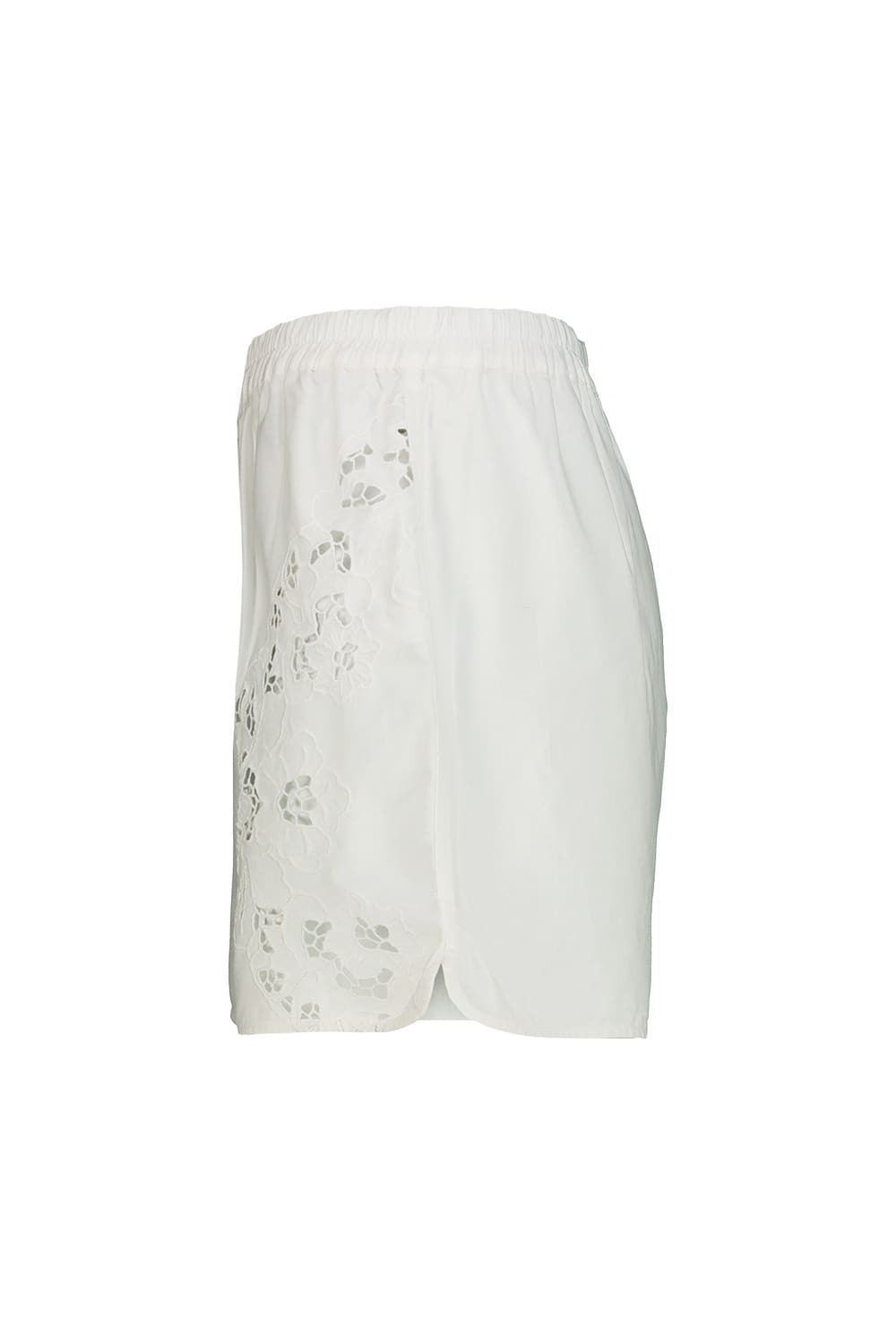 Marine Serre Short In Regenerated Household Linen