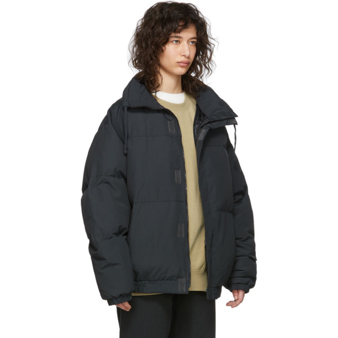 Essentials Black Puffer Jacket