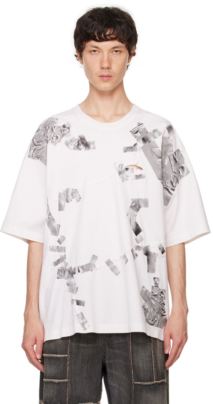 Doublet White Two-Dimensional 