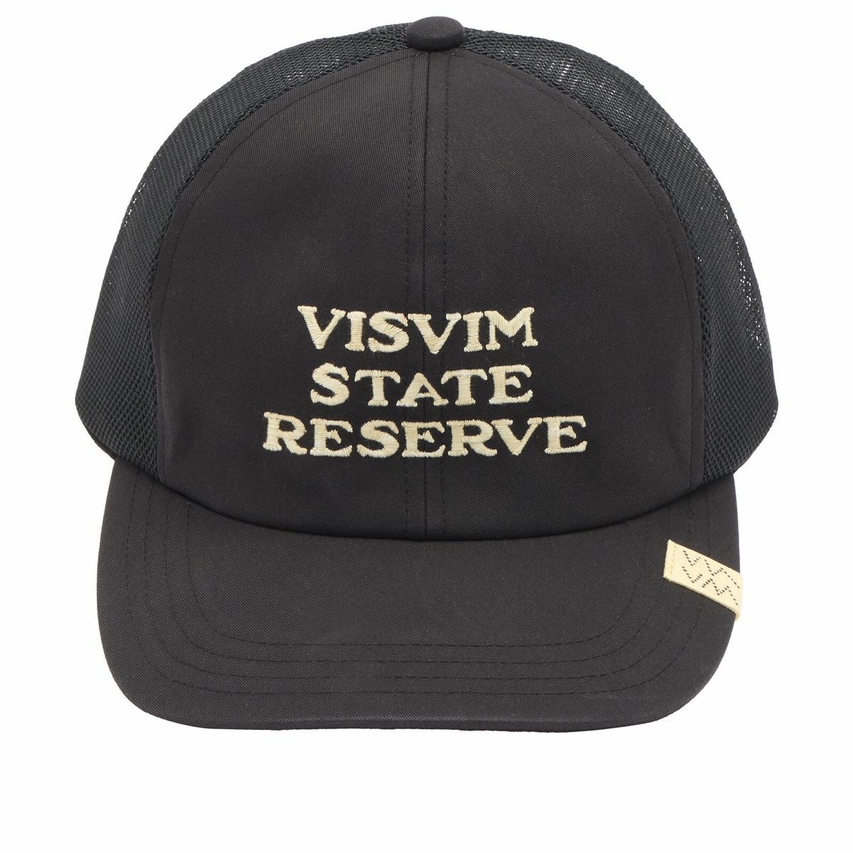 Visvim Men's Goodyear II Cap in Black Visvim