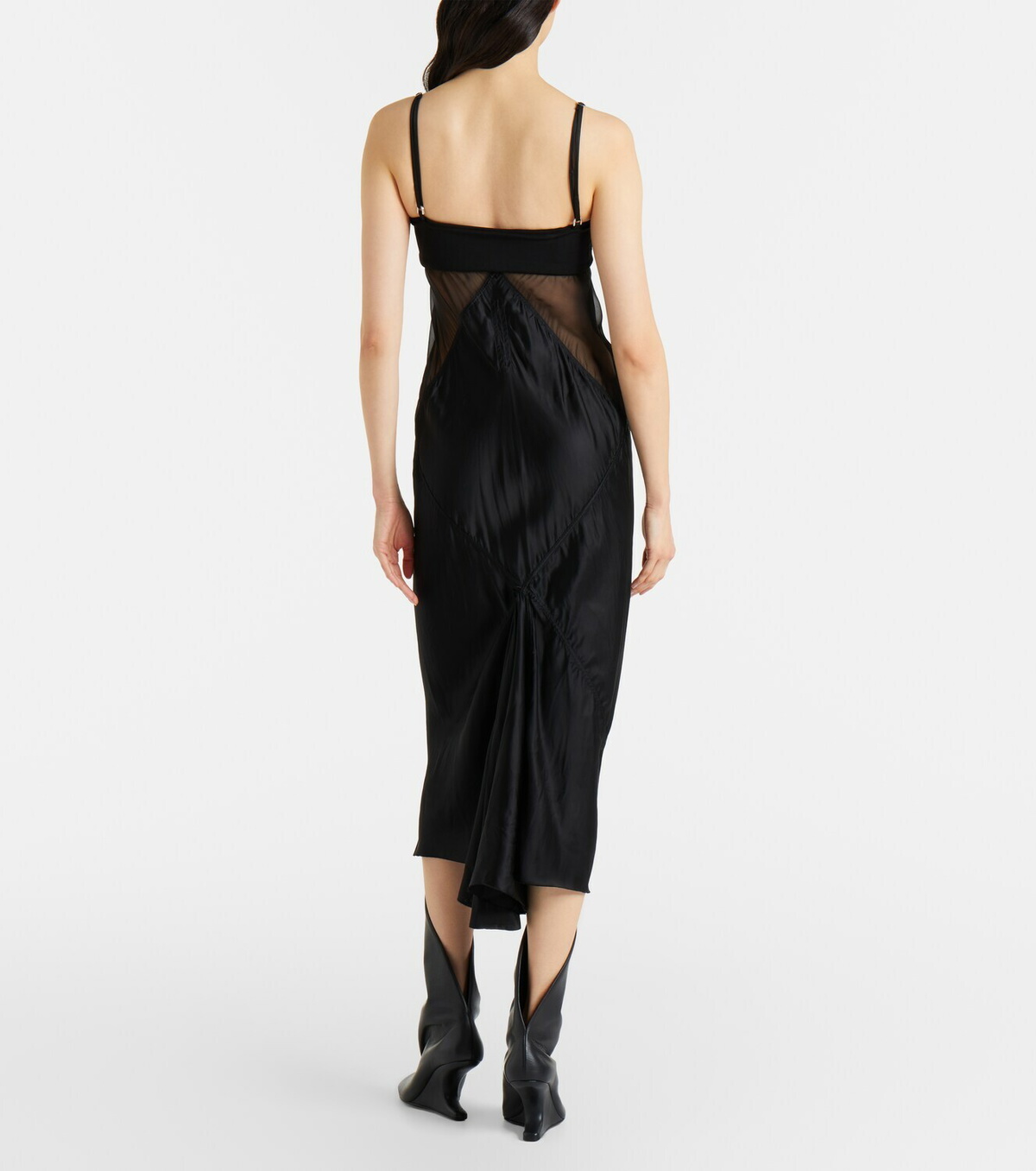 Rick Owens Combo slip dress