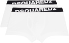 Dsquared2 Two-Pack White Boxers
