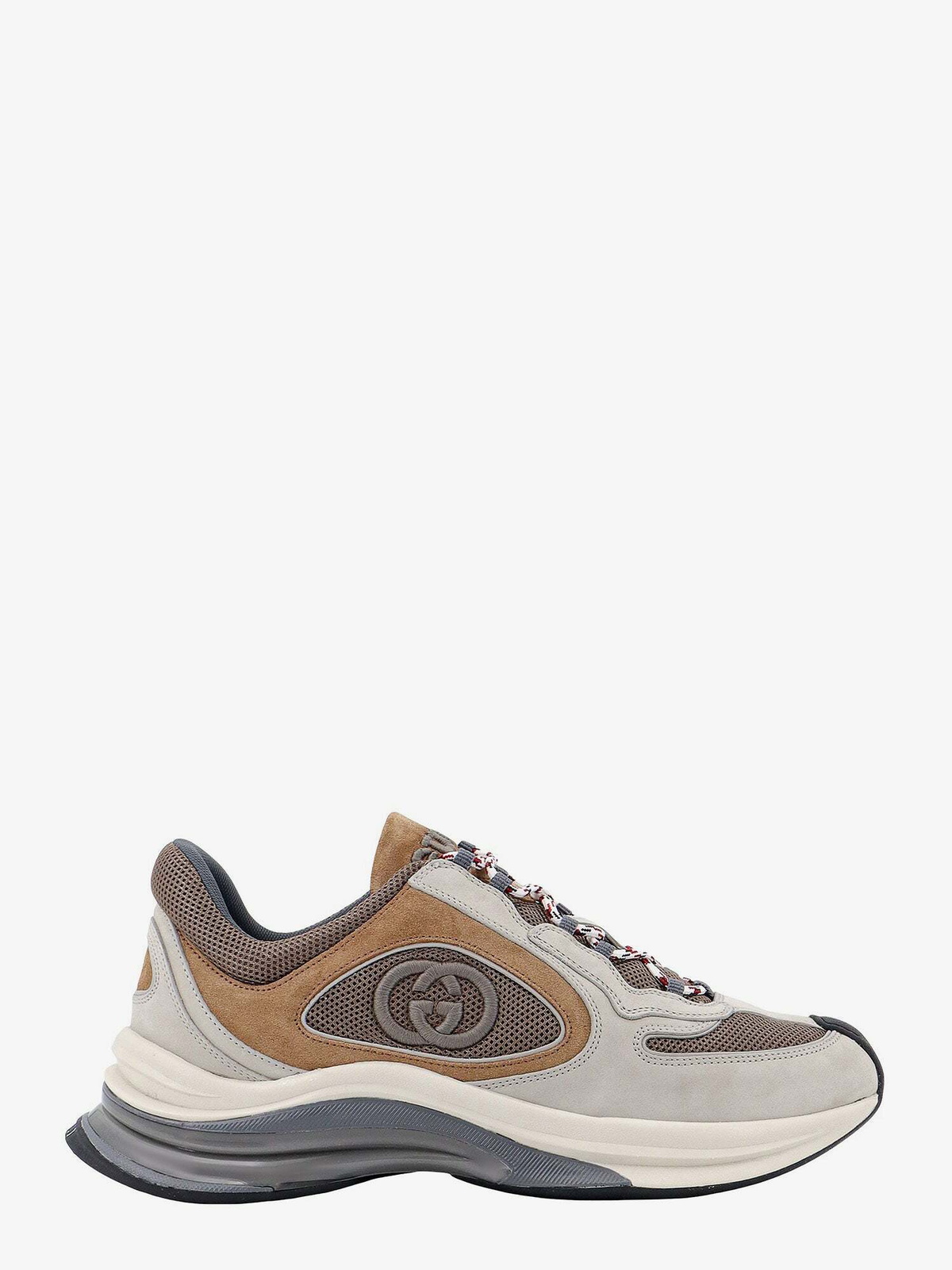 Gucci Leather Gray Men’s Sneakers Leather trainers Gucci Grey size 11.5 UK in Leather - 45207476 main image 2