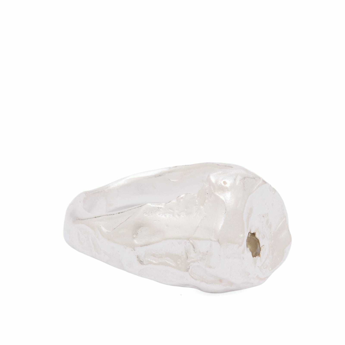 Simuero Marea Ring in Silver/Clear