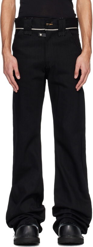Photo: Swampgod Black Stövel Trousers