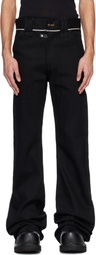 Swampgod Black Stövel Trousers