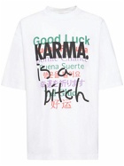 VETEMENTS - Good Luck Karma Printed Cotton T-shirt