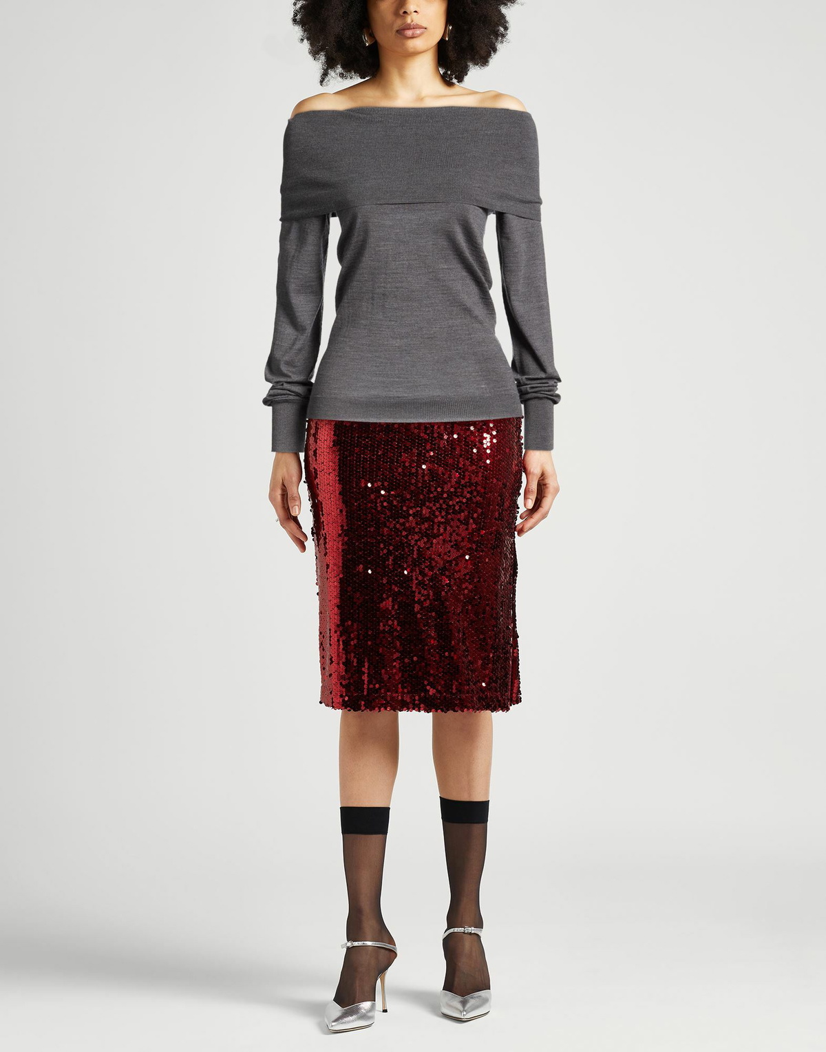 Stella Mccartney Womens Sweater in Grey