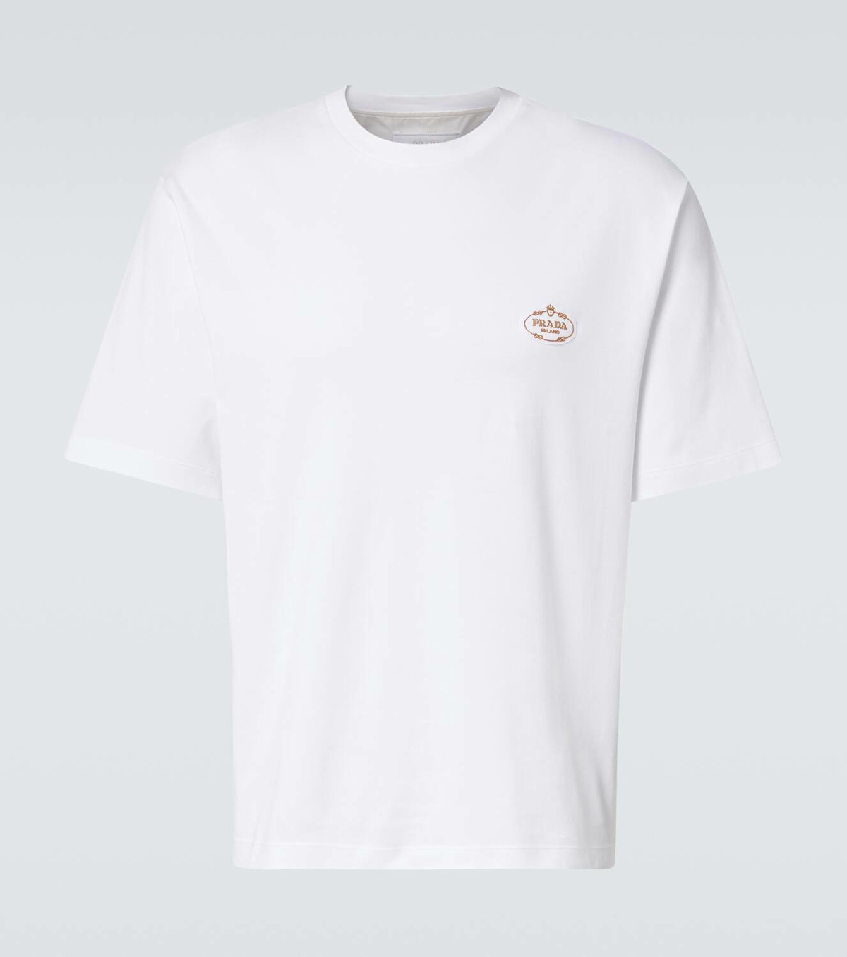 Prada Interlock cotton jersey T-shirt Prada