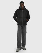 A.P.C. ALVIN SWEAT JACKET Black Mens Bomber Jacket