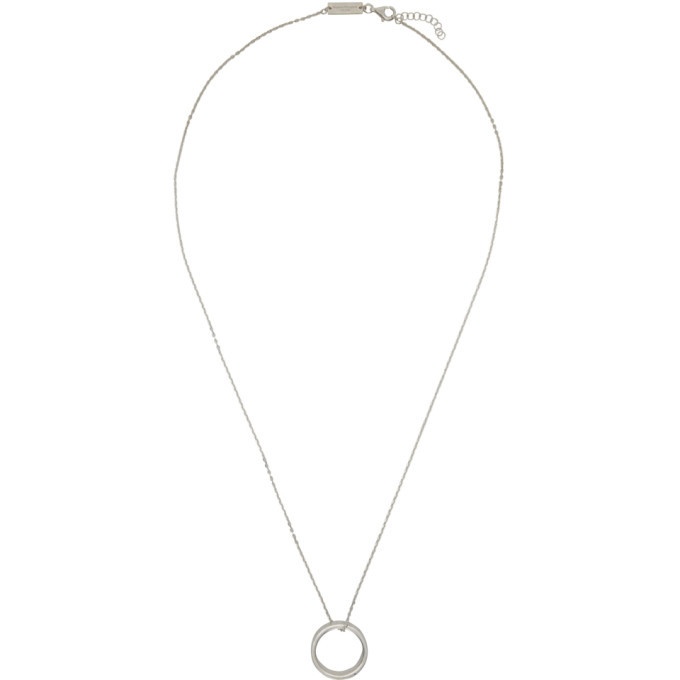 Photo: Maison Margiela SSENSE Exclusive Numbers Ring Necklace