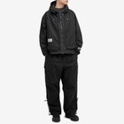 Poliquant Men's Layering Jackcet with Built In Vest in Black