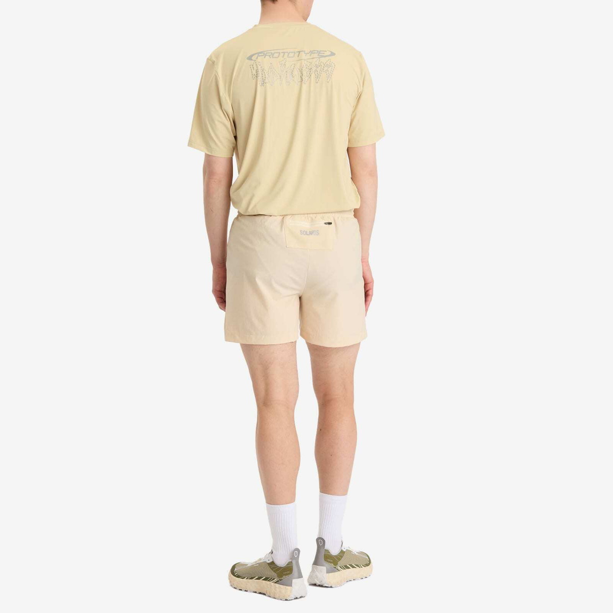 KA_YO_Prototype Men's Solaris Tech T-Shirt in Peyote