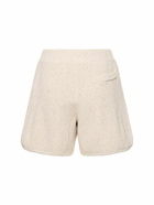 BRUNELLO CUCINELLI - Cotton Knit Sequined Jogger Shorts