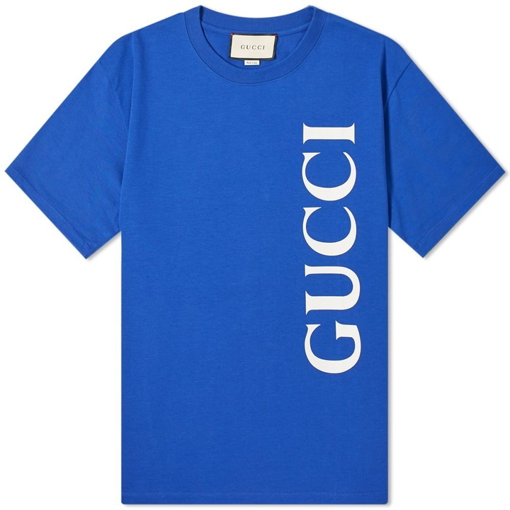 Photo: Gucci Large Gucci Logo Tee