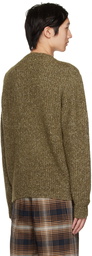 Officine Générale Khaki Marco Sweater