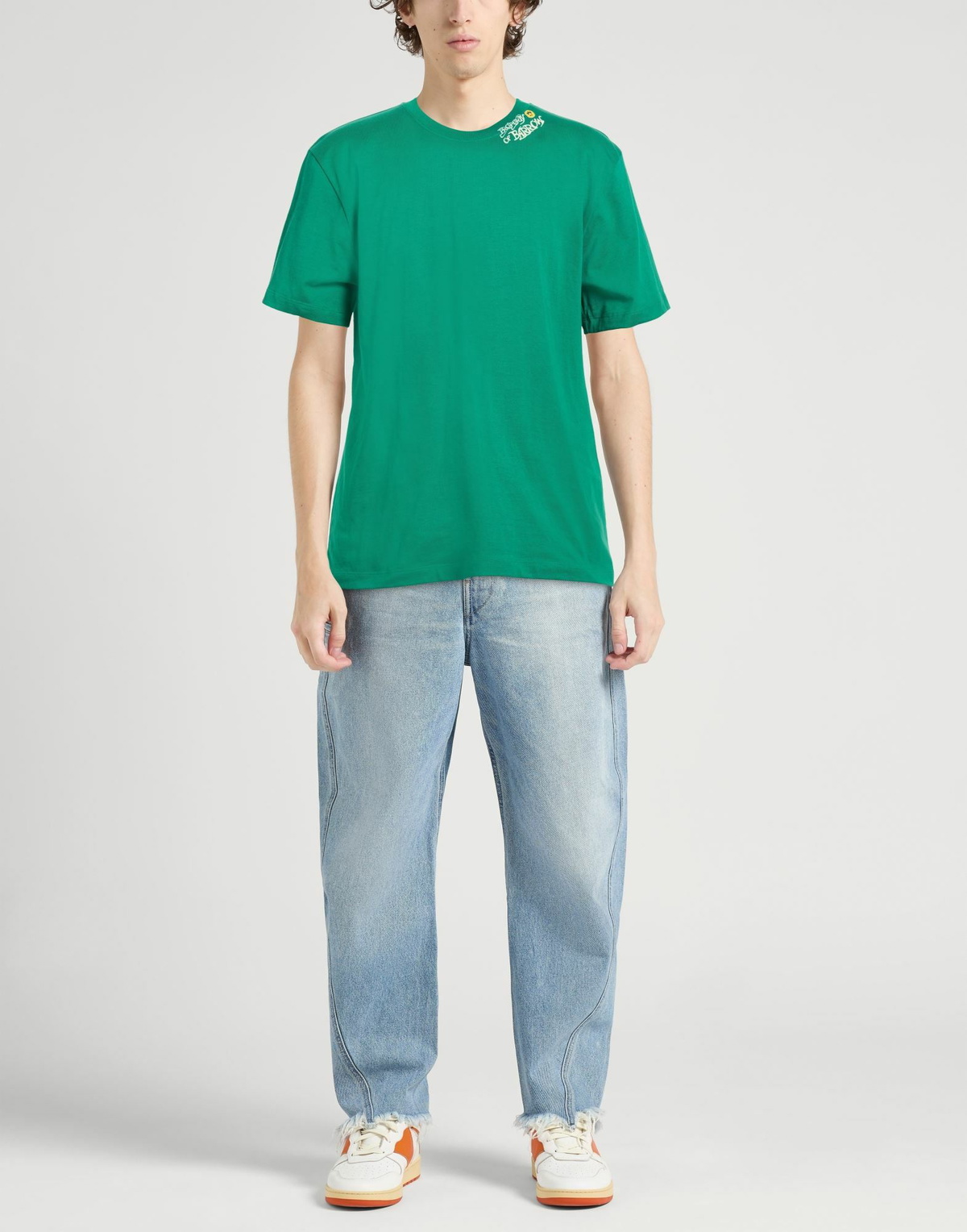 Barrow Mens T-shirt in Emerald green