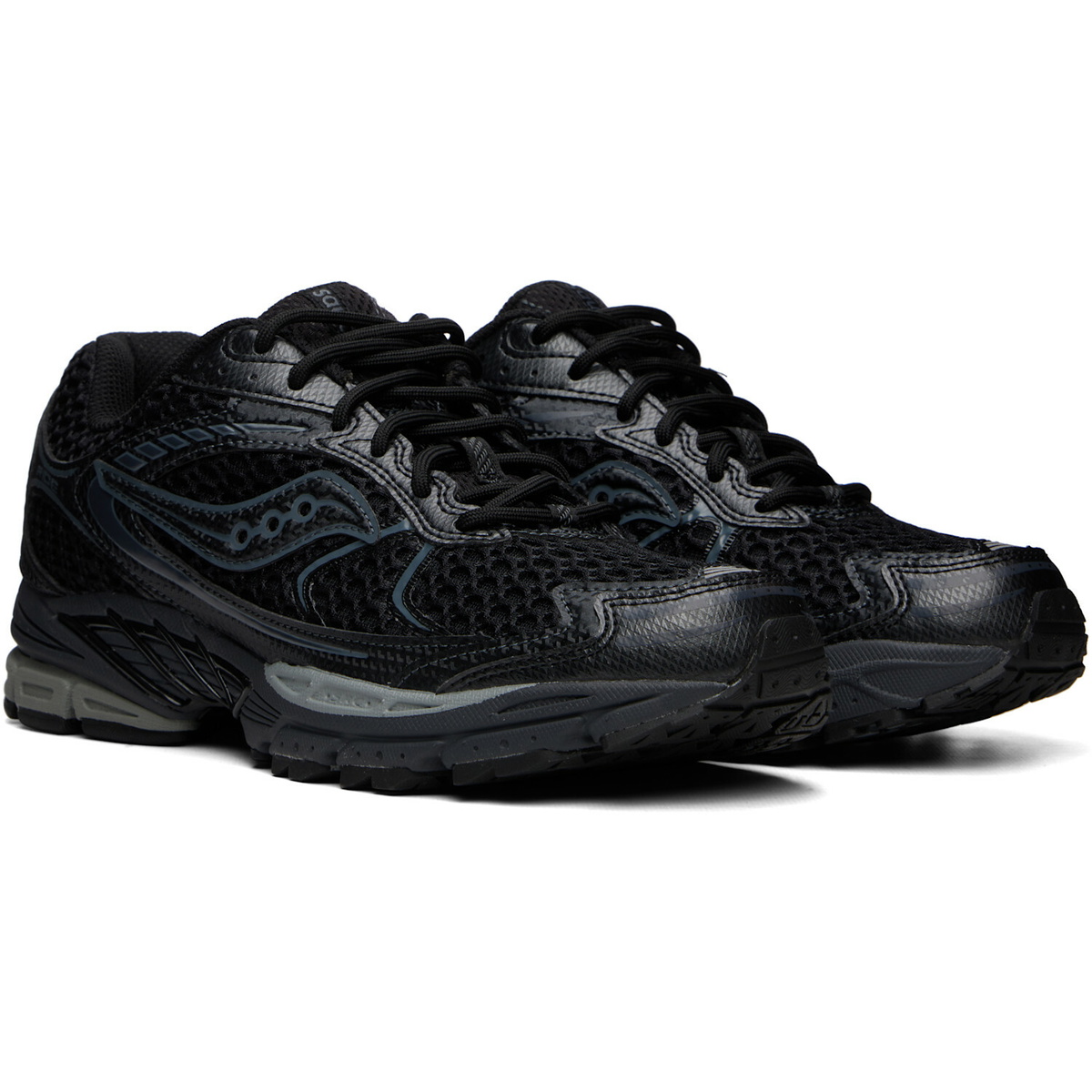 Saucony Black Progrid Ride 1 Sneakers