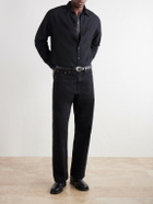 NN07 - Deon 5027 LENZING™ ECOVERO™ Twill Shirt - Black